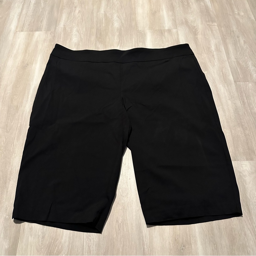 George Black Pull On Stretch Shorts Sz 4X (26W-28W)